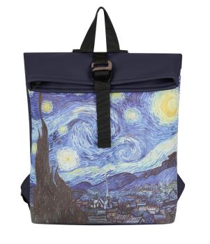 Mart Arts - Los Angeles Starry Night Rolltop Backpack Mini