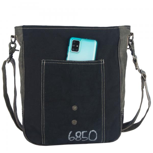 Sunsa Canvas Tasche Damen Handtasche Schultertasche stone washed