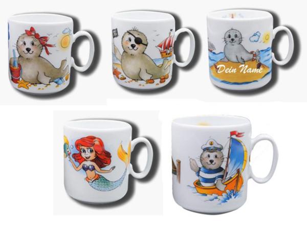 Gravurbecher Porzellanbecher für Kinder