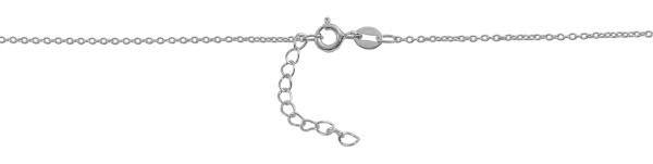 Echtsilber Halskette aus 925/- Sterling Silber, Ankerkette