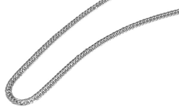 Halskette 925 Silber Panzermuster